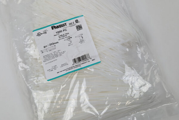 NEW Listing! FREE EXPEDITED PRIORITY MAIL Shipping! 1000 Panduit PLT2M-M Cable Ties Pan-Ty 8″ 203mm 18LB Natural Nylon NEW