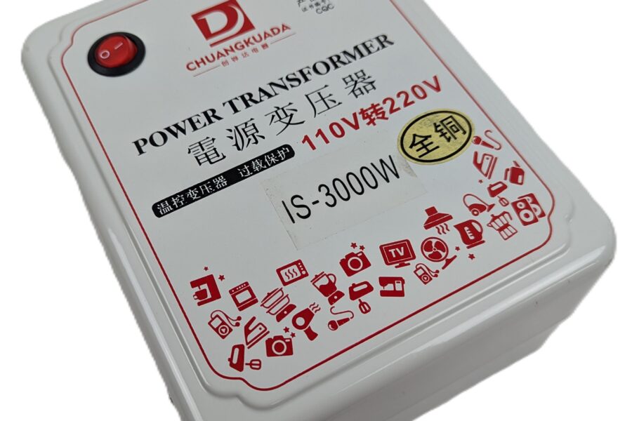 NEW Listing! FREE EXPEDITED PRIORITY MAIL Shipping! Chuangkuada IS-3000W Power Transformer Convert 110Vac to 220Vac 60Hz NEW
