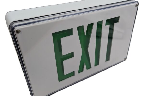 NEW Listing! FREE EXPEDITED PRIORITY MAIL Shipping! Evenlite CDW-AC-G-2-WW-CN LED EXIT Sign Green 2 Face Die Cast 120/277Vac NEW