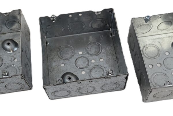 NEW Listing! FREE EXPEDITED PRIORITY MAIL Shipping! 3 Garvin 72171-SW 4-11/16″ Welded Junction Box 2-1/8″ Deep 1/2″ & 3/4″ KOs NEW