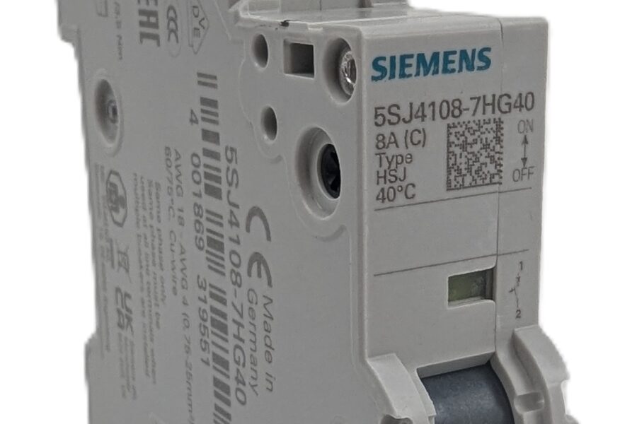 NEW Listing! FREE EXPEDITED PRIORITY MAIL Shipping! Siemens 5SJ4110-8HG40 Circuit Breaker Miniature 10A 240Vac 60Vdc 1Pole 14kA NEW