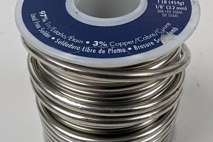 NEW Listing! FREE EXPEDITED PRIORITY MAIL Shipping! 1lbs Silvabrite 100 Lead Free Solder 1/8″ 95.6% Tin, 4% Copper, .4% Silver 56761