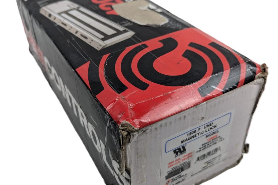 NEW Listing! FREE EXPEDITED PRIORITY MAIL Shipping! Alarm Controls Assa Abloy 1200S Single Magnetic Lock 1200Lb Holding 12/24Vdc NEW