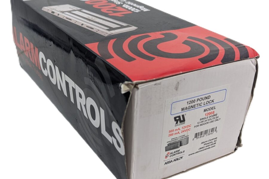 NEW Listing! FREE EXPEDITED PRIORITY MAIL Shipping! Assa Abloy Alarm Controls 1200S Single Magnetic Lock 1200Lb Holding 12/24Vdc NEW