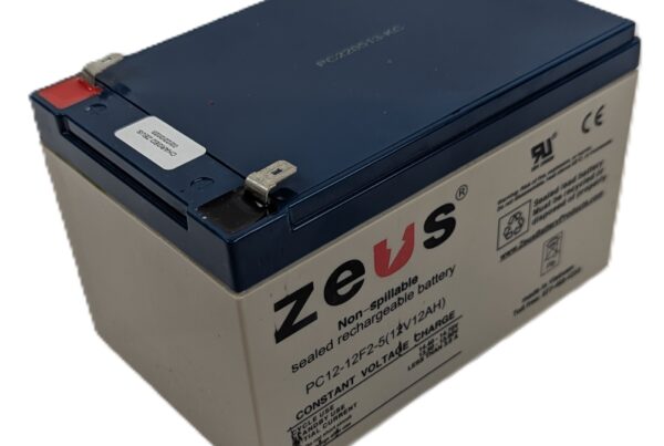 NEW Listing! FREE EXPEDITED PRIORITY MAIL Shipping! Zeus PC12-12F2-5 12Volt 12Ah Non-Spillable Sealed Rechargeable Battery NEW