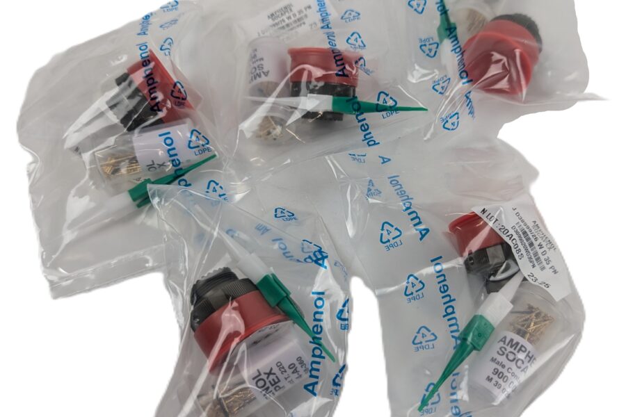 NEW Listing! FREE EXPEDITED PRIORITY MAIL Shipping! 5 Amphenol D38999/26WD35PN Circular Connector MIL Spec 37 Pin wPins Shell 15 NEW