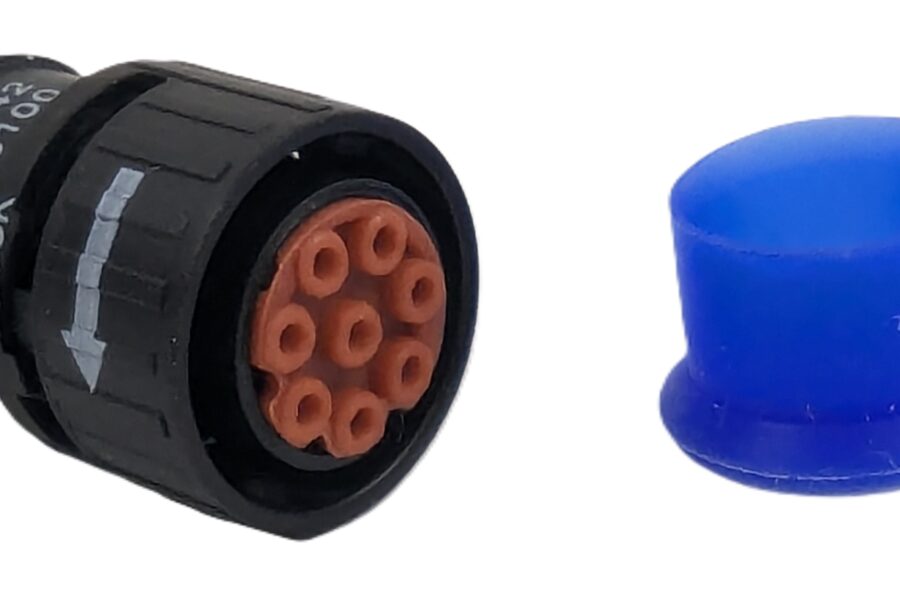 NEW Listing! FREE Shipping! Amphenol SJS830100 Circular Connector Luminus Size 22 8 Pin Shell 7 Inline P NEW