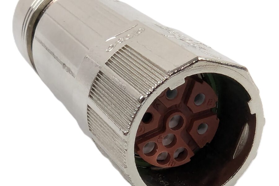 NEW Listing! FREE EXPEDITED PRIORITY MAIL Shipping! TE Intercontec BSTA082 Speedtec 923 Plug Circular Connector 9-Pin Motor End NEW