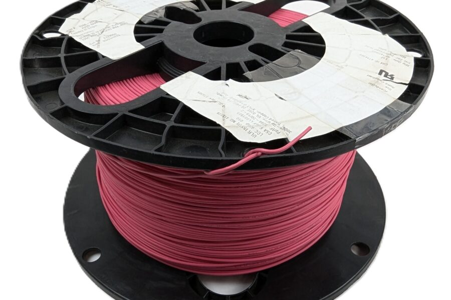 NEW Listing! FREE EXPEDITED PRIORITY MAIL Shipping! 2500ft JUDD Wire 3266-20/19-2 20AWG Stranded Hook-Up Wire Red XPLE 300V 125C NEW