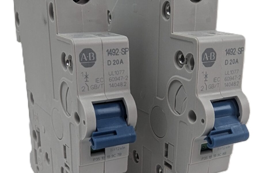 NEW Listing! FREE EXPEDITED PRIORITY MAIL Shipping! 2 Allen-Bradley 1492-SPM1D200 Supplementary Protector 20A 1Pole Trip Curve D NEW