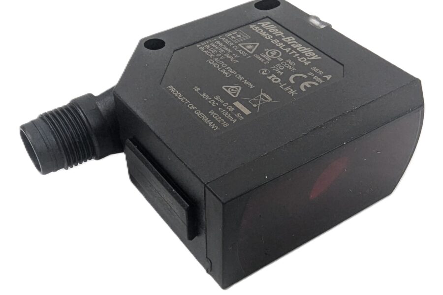 NEW Listing! FREE EXPEDITED PRIORITY MAIL Shipping! Allen-Bradley 45DMS-B8LAT1-D4 Photoswitch Distance Measurement Sensor .06-5m NEW