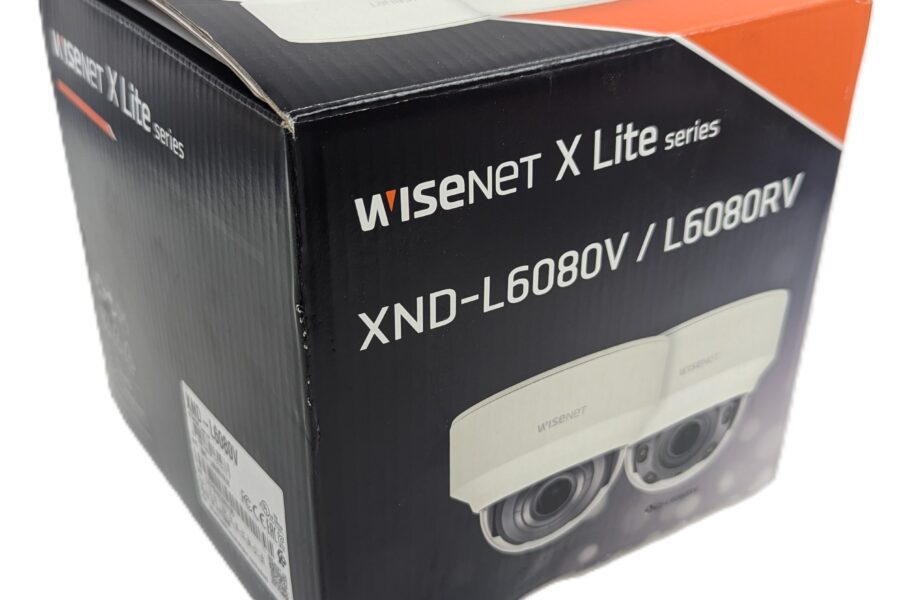NEW Listing! FREE EXPEDITED PRIORITY MAIL Shipping! Hanwha Techwin XND-L6080V Wisenet 2MP Network Dome Camera Motorized Varifocal NEW