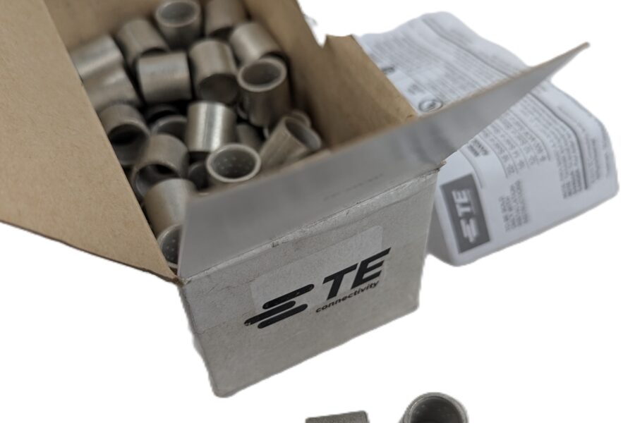 NEW Listing! FREE EXPEDITED PRIORITY MAIL Shipping! 50 AMP TE Solistrand 36948 Splice Crimp Terminal Parallel Uninsulated 2/0AWG NEW