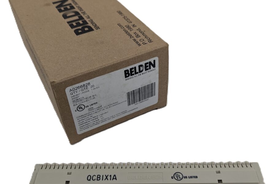 NEW Listing! FREE EXPEDITED PRIORITY MAIL Shipping! 20 Belden A0266828 Modular BIX Connector 25-Pair Cross Connect Distribution NEW