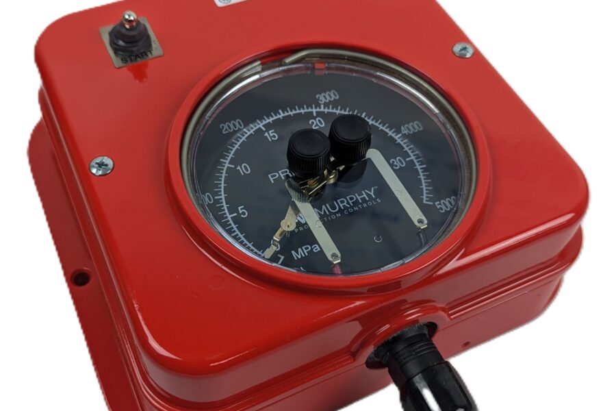 NEW Listing! FREE EXPEDITED PRIORITY MAIL Shipping! FW Murphy OPLC-S-5000 Pressure Swichgage 05700836 4.5″ Enclosure Type 3R NEW