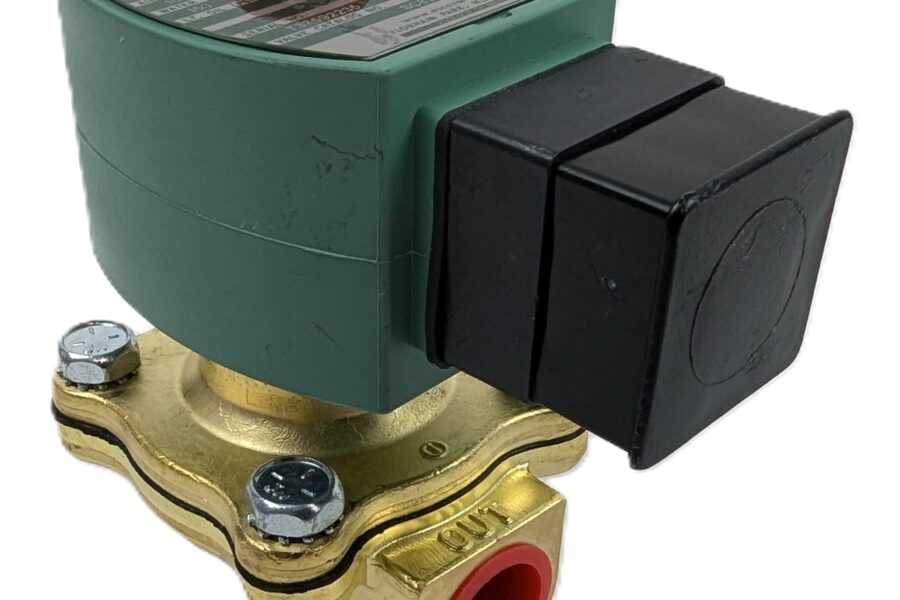 NEW Listing! FREE EXPEDITED PRIORITY MAIL Shipping! ASCO SC8210G094 Solenoid Valve Red-Hat 150PSI 1/2″ Thread Shutoff Valve 24Vac NEW