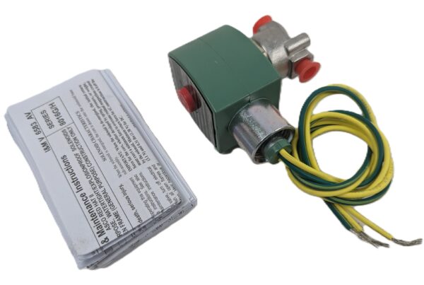 NEW Listing! FREE EXPEDITED PRIORITY MAIL Shipping! ASCO 8262H015 Solenoid Valve Red-Hat 1/8″ Thread 24Vdc Stainless Steel NEW