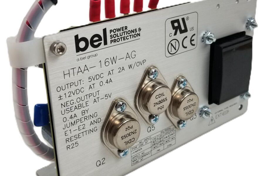 NEW Listing! FREE EXPEDITED PRIORITY MAIL Shipping! Bel HTAA-16W-AG AC to DC Linear Power Supply In:100-240Vac Out:5Vdc 2A +-12V NEW