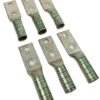 NEW Listing! FREE EXPEDITED PRIORITY MAIL Shipping! 6 ILSCO CLND-600-12-134 Compression Lug Connectors Two Hole Green Copper NEW