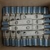 NEW Listing! FREE EXPEDITED PRIORITY MAIL Shipping! 40 BURNDY YA6CL2TC14E1 Compression Connector 2Hole Lug Copper Blue 6AWG NEW