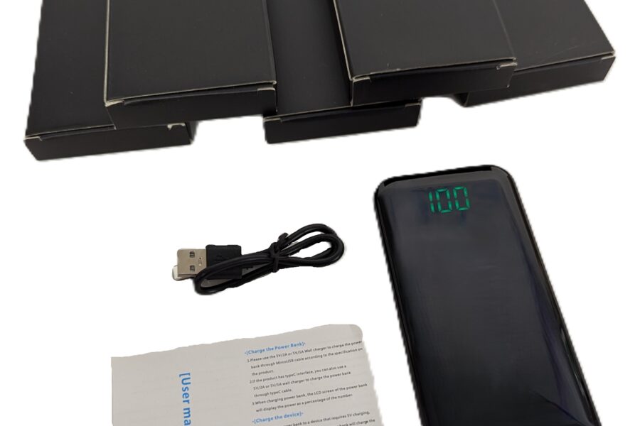 NEW Listing! FREE Shipping! 5 10000mAh Portable Power Bank 2-Port Battery Small Size Executive Charger NEW