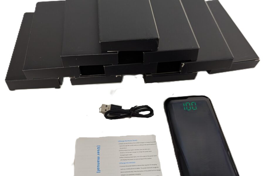 NEW Listing! FREE Shipping! 10 10000mAh Portable Power Bank 2-Port Battery Small Size Executive Charger NEW