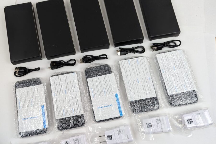 NEW Listing! FREE Shipping! 5 10000mAh Portable Power Bank 2Port Battery Small Size Executive w/Charger NEW