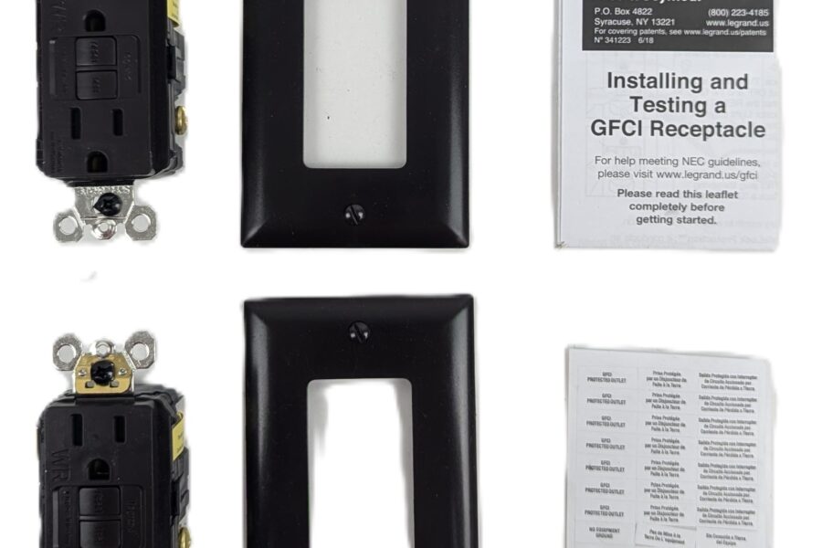 NEW Listing! FREE EXPEDITED PRIORITY MAIL Shipping! 2 Legrand Pass Seymour 2097TRWR Brown GFCI Duplex Receptacle 20A Tamper Resistant