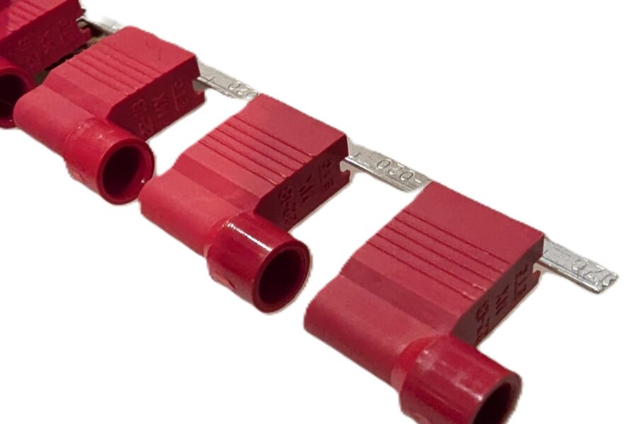 NEW Listing! FREE EXPEDITED PRIORITY MAIL Shipping! 2000 Molex 0190070069 Quick Disconnect Red Crimp Sockets for .187″ Tab 22-18AWG