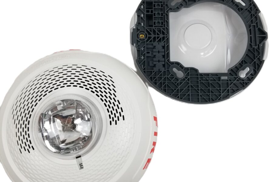 NEW Listing! FREE EXPEDITED PRIORITY MAIL Shipping! System Sensor SPSCWL Ceiling Mount Speaker Strobe Clear Lens White Indoor NEW
