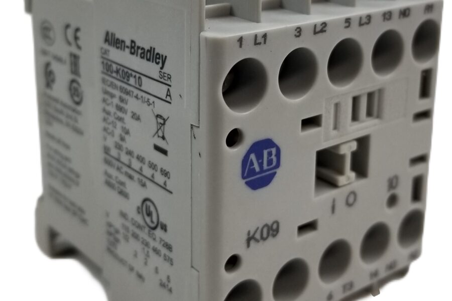 NEW Listing! FREE EXPEDITED PRIORITY MAIL Shipping! Allen-Bradley 100-K09ZJ10 Mini Contactor 9A 24Vdc 3 NO Main Poles 1 NO AUX NEW