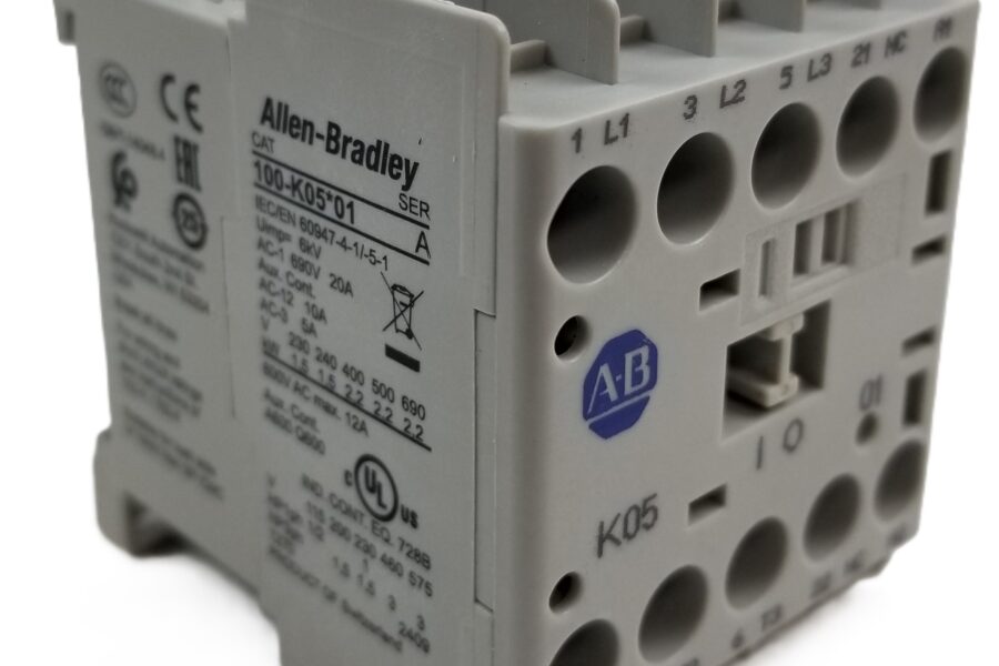 NEW Listing! FREE EXPEDITED PRIORITY MAIL Shipping! Allen-Bradley 100-K05D01 Mini Contactor 5A 110Vac 3 NO Main Poles 1 NC AUX NEW