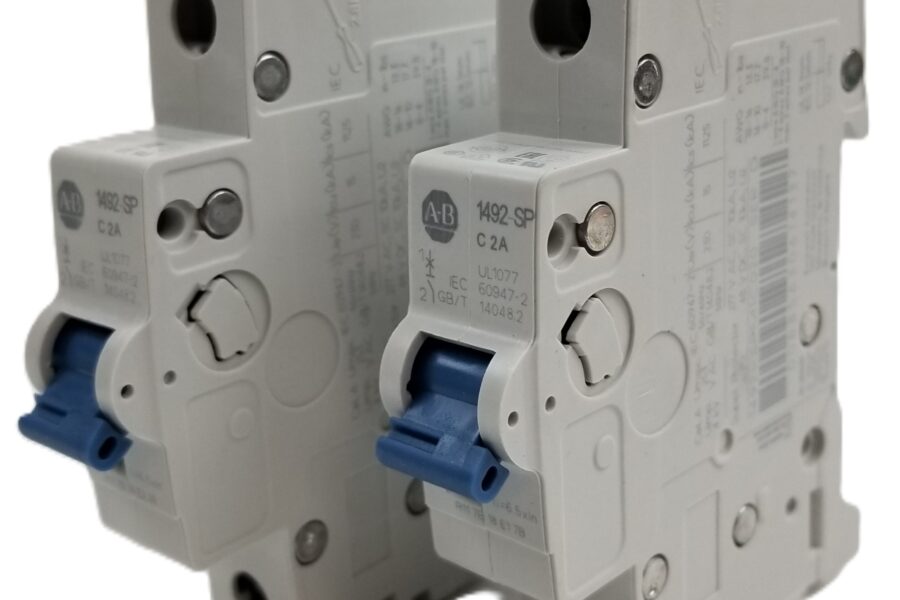 NEW Listing! FREE EXPEDITED PRIORITY MAIL Shipping! 2 Allen-Bradley 1492-SPM1C020 Supplementary Protector 2A 1-Pole Trip Curve C NEW