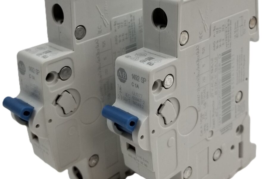 NEW Listing! FREE EXPEDITED PRIORITY MAIL Shipping! 2 Allen-Bradley 1492-SPM1C010 Supplementary Protector 1A 1-Pole Trip Curve C NEW