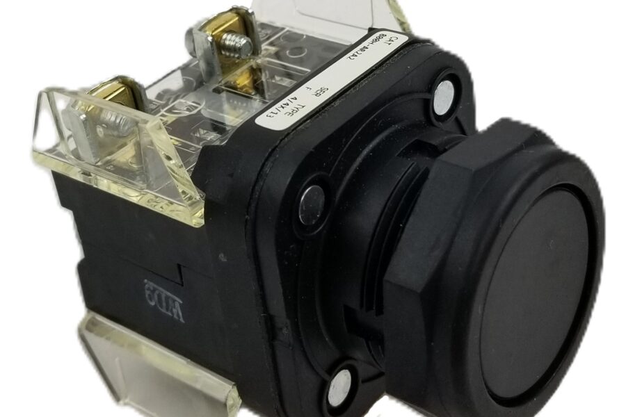 NEW Listing! FREE EXPEDITED PRIORITY MAIL Shipping! Allen-Bradley 800H-AR2A2 Momentary Push Button Switch Black 30mm 2-NO 15A NEW