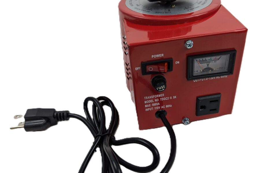 NEW LISTING! FREE EXPEDITED PRIORITY MAIL SHIPPING! TDGC2-0.5K Variable Transformer Single Phase 110Vac 60Hz In 0-130V Out Variac NEW