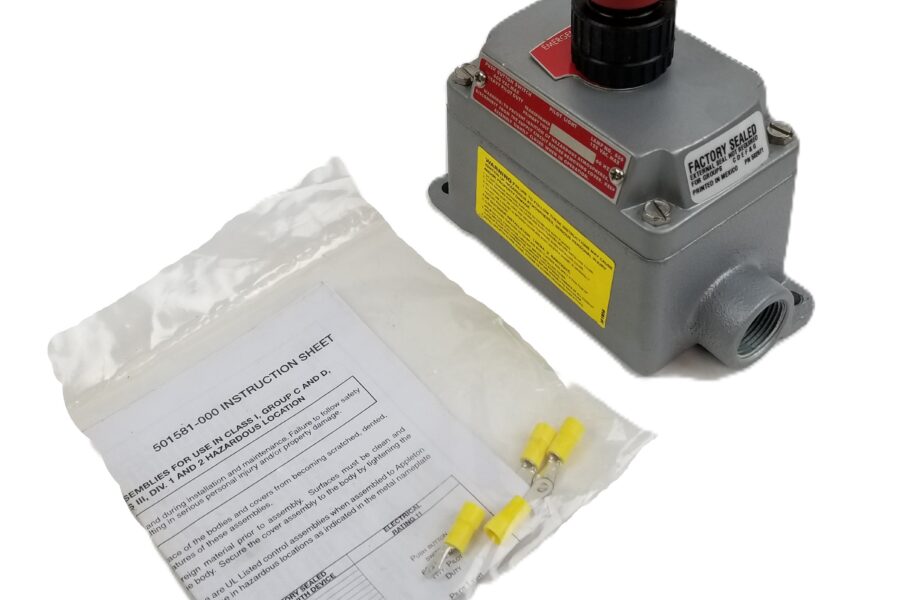 NEW LISTING! FREE EXPEDITED PRIORITY MAIL SHIPPING! Appleton EFDB175UM1 3/4″ EFD Control Station Emergency Stop Button 1NO/1NC NEW