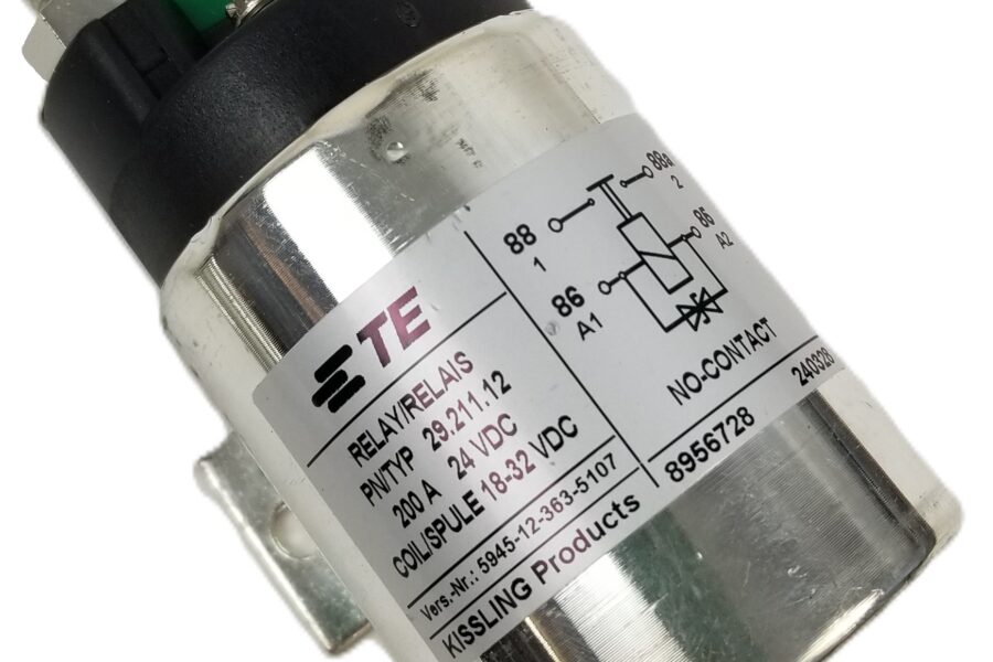 NEW LISTING! FREE EXPEDITED PRIORITY MAIL SHIPPING! TE KISSLING 29.211.12 Power Relay 200A 24Vdc 18-32V Coil K1021410 SPST-NO-DM NEW