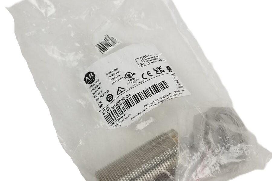 NEW LISTING! FREE EXPEDITED PRIORITY MAIL SHIPPING! Allen-Bradley 872C-M15BP30-D4 Inductive Proximity Sensor 4Pin 10-30V 30mmDia NEW