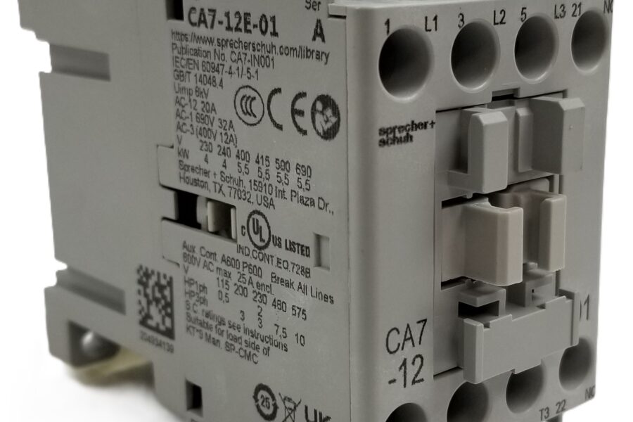 NEW LISTING! FREE EXPEDITED PRIORITY MAIL SHIPPING! Sprecher + Schuh CA7-12E-01-24E Contactor SER. A 12A 24VdcE 3 Main Poles 1NC NEW