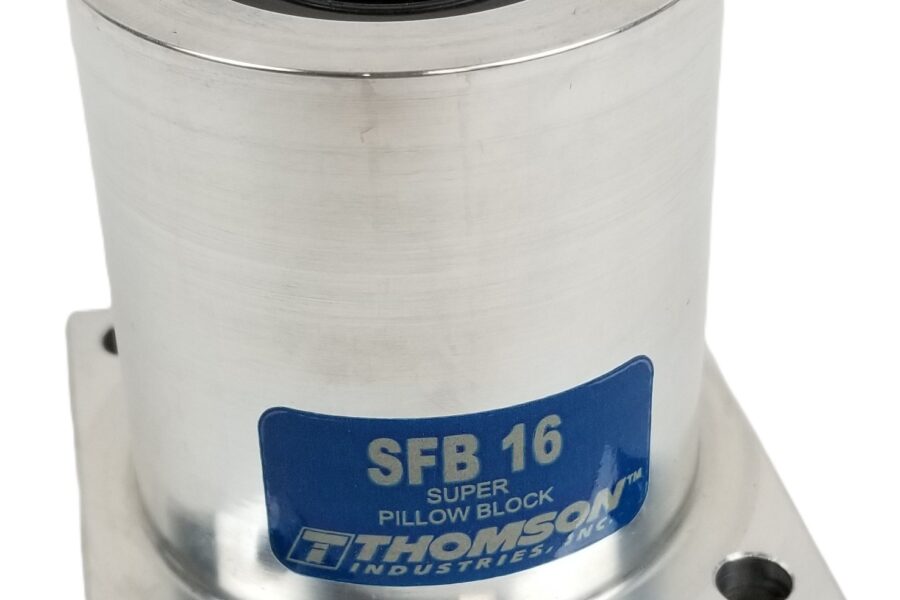 NEW LISTING! FREE EXPEDITED PRIORITY MAIL SHIPPING! Thomson SFB16 Super Pillow Block Flange – 1″ Single Bearing Self-Aligning NEW