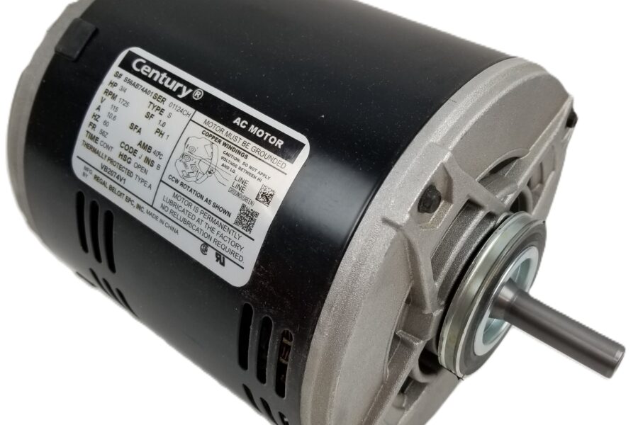 NEW LISTING! FREE SHIPPING! Century VB2074V1 Evaporative Cooler Motor 3/4 HP 1725RPM 115Vac 60Hz 10.6A NEW