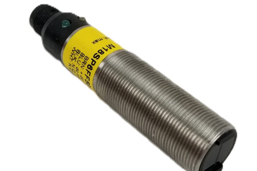 NEW LISTING! FREE EXPEDITED PRIORITY MAIL SHIPPING! Banner M18SP6FF50Q Photoelectric Sensor 48671 50mm Range 10-30Vdc 4-Pin PNP NEW