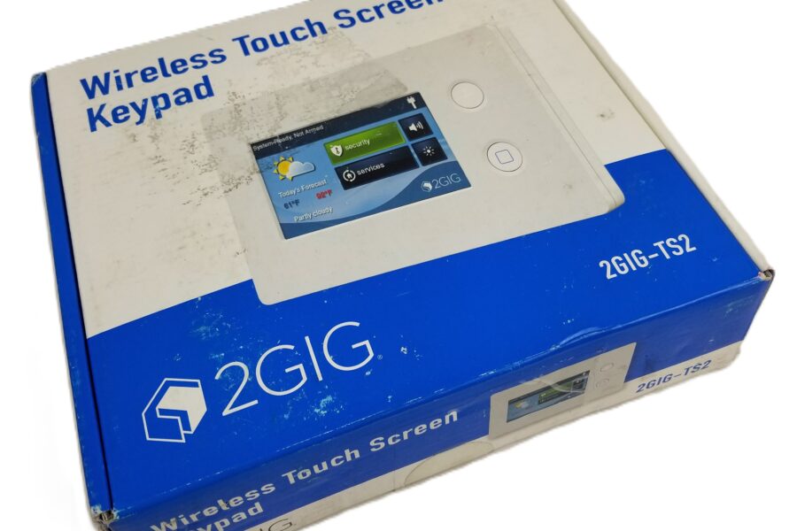 NEW LISTING! FREE EXPEDITED PRIORITY MAIL SHIPPING! 2GIG 2GIG-TS2-E Keypad Wireless Color Touchscreen for Home Alarm Control NEW