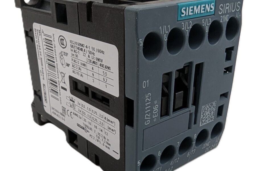 NEW LISTING! FREE EXPEDITED PRIORITY MAIL SHIPPING! Siemens 3RT2016-1BB42 Contactor SIRIUS 3PST-NO 24Vdc Coil 690VAC 9A DIN Rail NEW