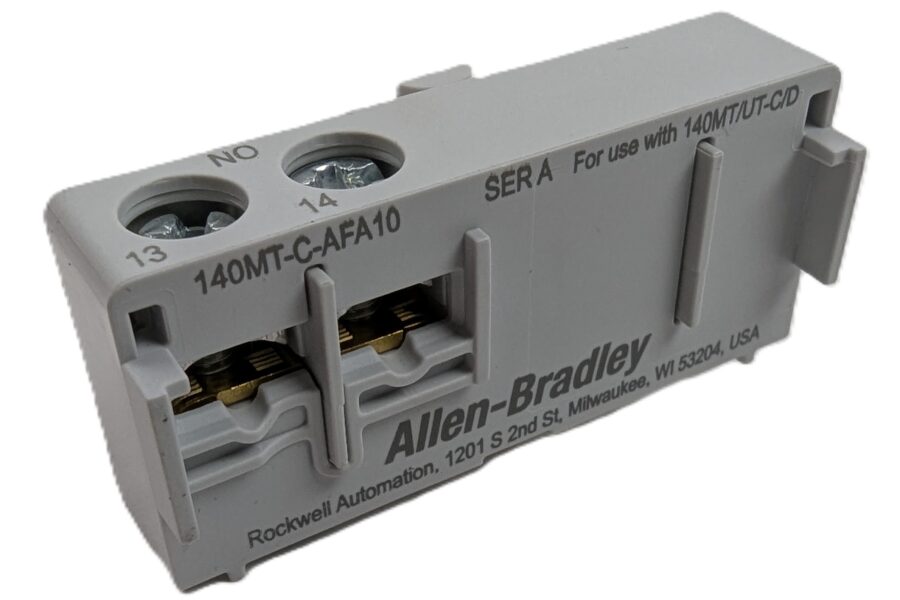 NEW LISTING! FREE EXPEDITED PRIORITY MAIL SHIPPING! Allen-Bradley 140MT-C-AFA10 Auxiliary Contact 1 NO Front Mounting NEW
