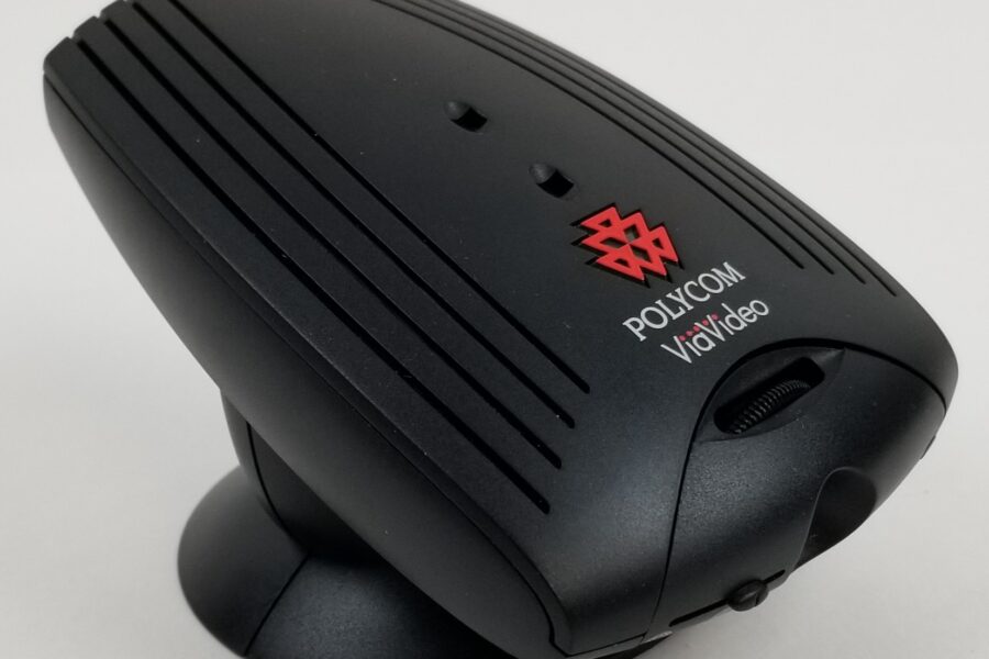 NEW LISTING! FREE EXPEDITED PRIORITY MAIL SHIPPING! Polycom 2200-10070-001 ViaVideo USB Video Webcam Camera Black NEW