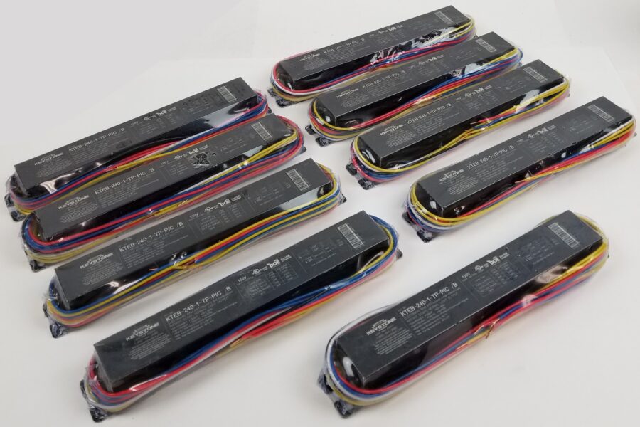 NEW LISTING! FREE EXPEDITED PRIORITY MAIL SHIPPING! 9pc Keystone KTEB-240-1-TP-PIC /B Electronic Ballast 120V 50/60Hz 0.64Amps NEW