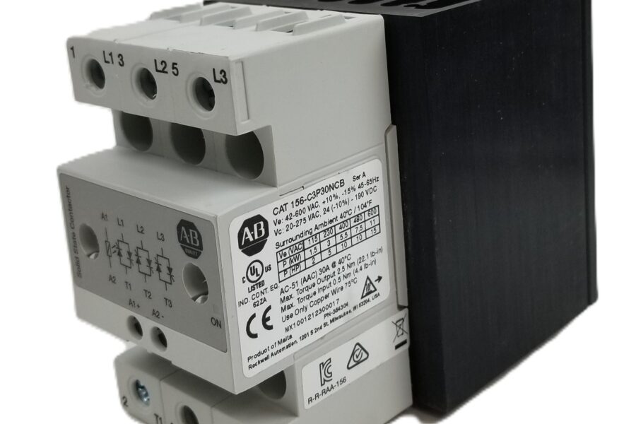 NEW LISTING! FREE EXPEDITED PRIORITY MAIL SHIPPING! Allen-Bradley 156-C3P30NCB Solid State Contactor 30A 600Vac 3Ph AC/DC Contrl NEW