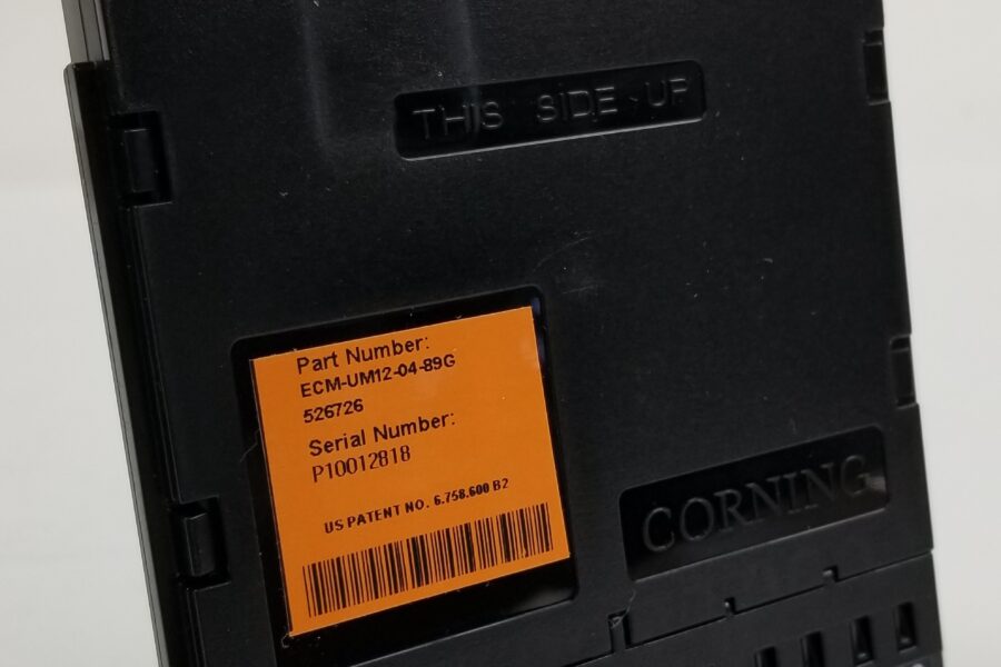 NEW LISTING! FREE EXPEDITED PRIORITY MAIL SHIPPING! Corning ECM-UM12-04-89G EDGE™ Module  12 F LC Duplex to MTP® Connector NEW
